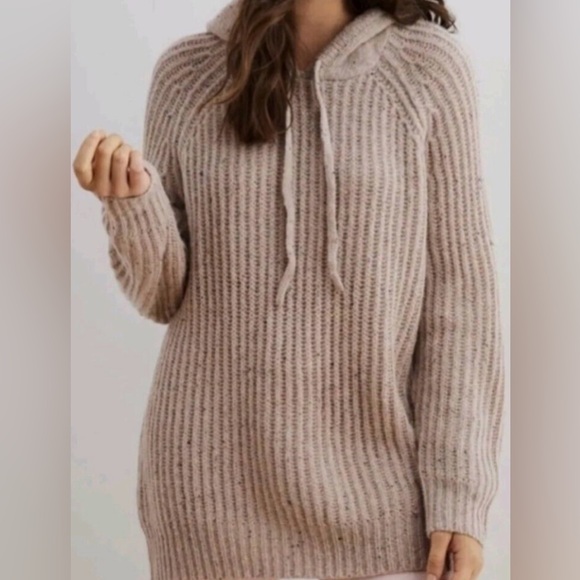 Aerie Open Road Speckled Hoodie Sz M - Picture 3 of 12